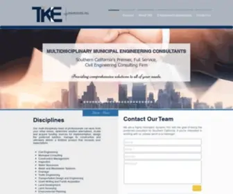 Tkeengineering.com(TKE Engineering) Screenshot