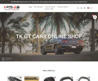 TKGtcars.com(TK GT CARS USA) Screenshot