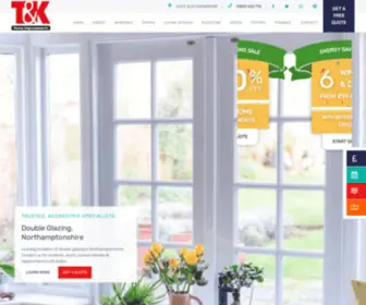 Tkhi.co.uk(Double Glazing Northamptonshire) Screenshot