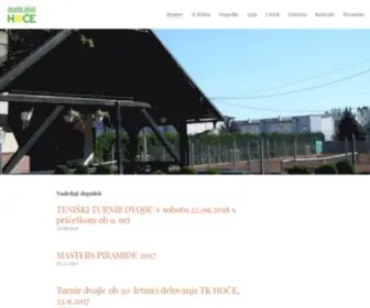 Tkhoce.si(Hoče) Screenshot