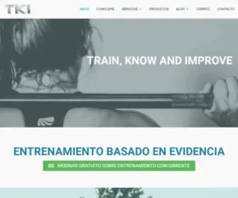 Tkientrenamiento.com(Raúl Ortega) Screenshot