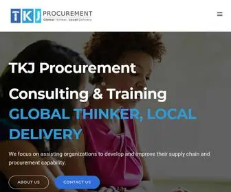 TKJprocurement.com(Procurement Consulting) Screenshot