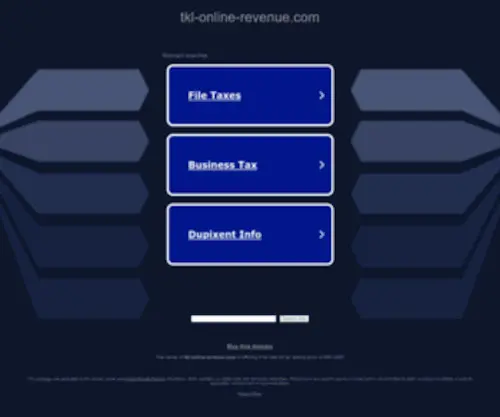 TKL-Online-Revenue.com(TKL-online Revenue) Screenshot