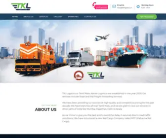 TKllogistics.in(TKL Logistics) Screenshot