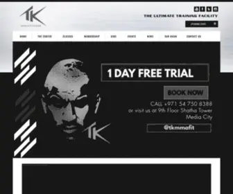 TKmmafit.com(TKMMAFIT by Tam Khan) Screenshot