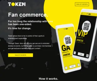 Tknevents.com($FAN Token) Screenshot