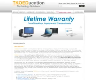 Tkoeducation.com(Online Store) Screenshot