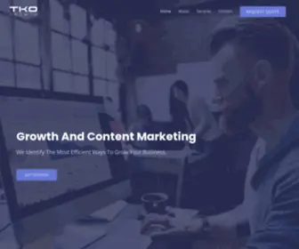 Tkogrowth.com(Grow Your Business) Screenshot