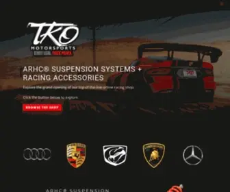 Tkomotorsports.com(TKO Motorsports) Screenshot