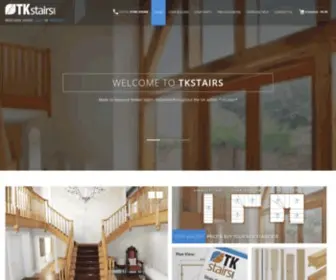 TKstairs.com(Staircase Manufacturer UK) Screenshot