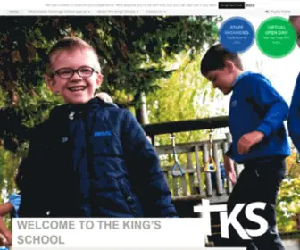 TKswitney.org.uk(The Kings School) Screenshot