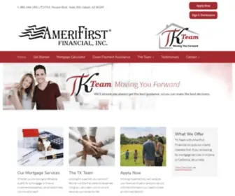 Tkteam.us(Amerifirst Financial Inc) Screenshot