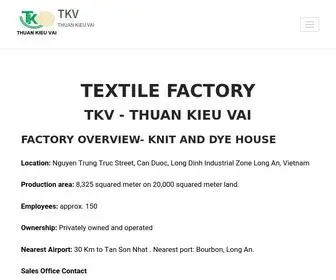 TKvtex.com(THUAN KIEU VAI) Screenshot