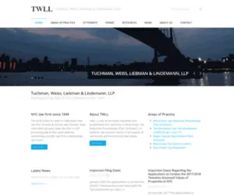 TKWLG.com(NYC law firms in real estate tax assessment review. Tax Certiorari) Screenshot