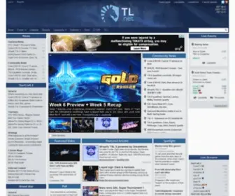 TL.net(Starcraft esports news and community) Screenshot