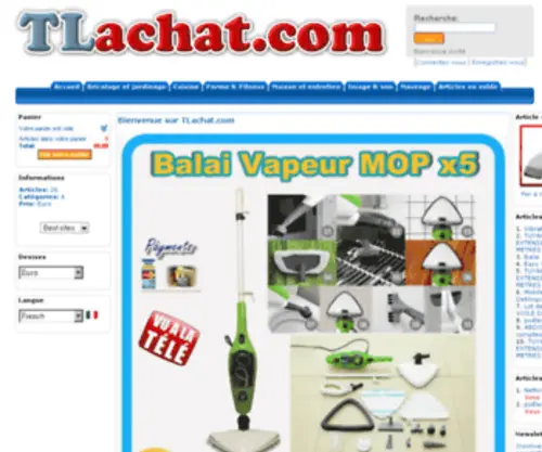 Tlachat.com(TLachat Vu a la Tele) Screenshot