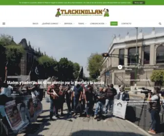 Tlachinollan.org(Centro de Derechos Humanos de la Montaña) Screenshot