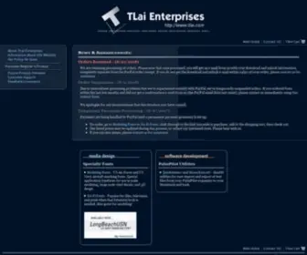 Tlai.com(TLai Enterprises) Screenshot