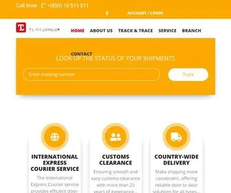 Tlairexpress.com(TL Air Express) Screenshot
