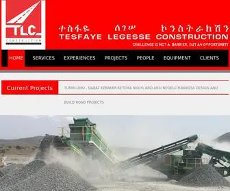 TLC-Con.com(Tesfaye Legesse Construction) Screenshot