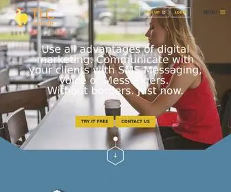 TLC-Mobile.com(Use all advantages of mobile marketing) Screenshot