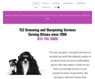 TLC4Dogs.com(Award winning pet grooming since 1986) Screenshot