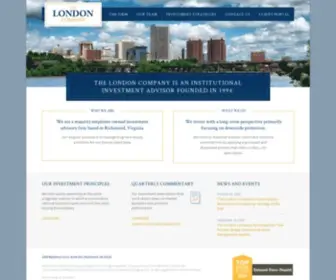 Tlcadvisory.com(The London Company) Screenshot