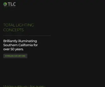 TLcca.com(Total Lighting Concepts) Screenshot