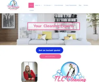 TLCcleaningfargo.com(TLC Cleaning) Screenshot