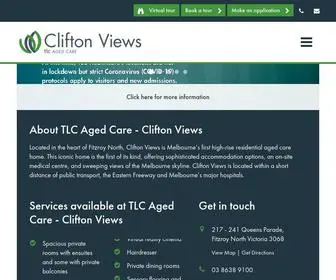 TLCcliftonviews.com.au(TLC Aged Care) Screenshot