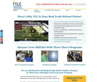 Tlcedu.com(Technology Learning Center HVAC Trade School) Screenshot