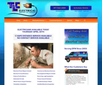 Tlcelectrical.com(TLC Electrical) Screenshot