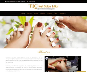 TLcnailbarlasvegas.com(Nail SalonTLC Nail Salon & Bar) Screenshot