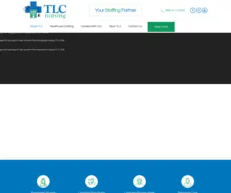 TLcnursing.com(TLC Nursing) Screenshot