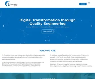 Tlconsulting.com.au(TL Consulting Group) Screenshot