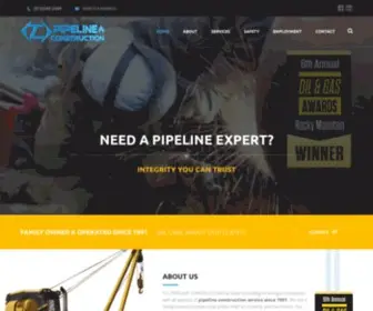 TLcpipeline.com(TLC Pipeline Construction) Screenshot