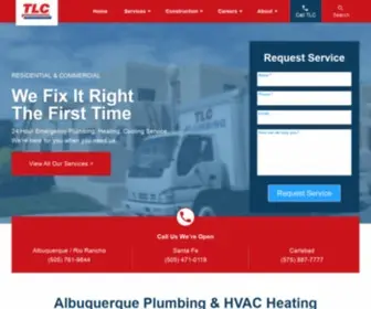 TLCplumbing.com(TLC Plumbing) Screenshot