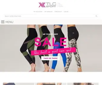 TLCsport.co.uk(Women's Sportswear) Screenshot