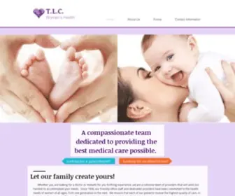 TLcwomenshealth.com(TLC Womens Health) Screenshot