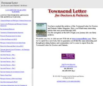 TLDP.com(Townsend Letter Web Site) Screenshot