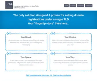 TLdregistrarsolutions.com(TLD Registrar Solutions) Screenshot