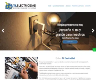 Tlelectricidad.cl(Servicios de Electricidad) Screenshot