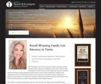 Tlfamilylaw.com(Tustin Family Law Attorney) Screenshot