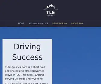 TLglogistics.com(Development Site) Screenshot