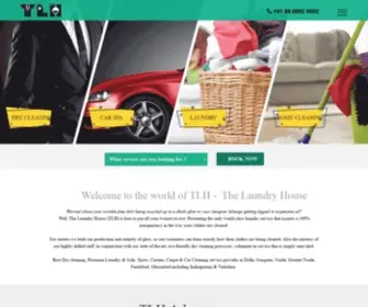 Tlhindia.in(Best Dry Cleaning & Laundry Services in Delhi) Screenshot