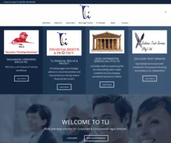 Tli.co.za(TLi Group) Screenshot