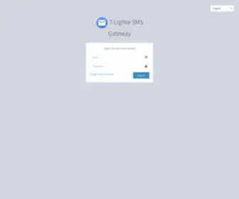 Tlighte.com(T-Lighte SMS Gateway) Screenshot