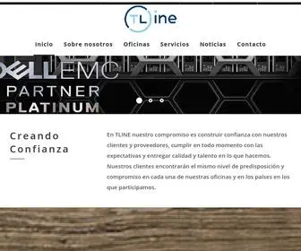 Tline.com.ar(Inicio) Screenshot