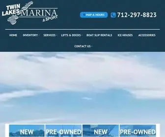 Tlmarina.com(Twin Lakes Marina & Sport) Screenshot