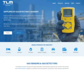 TLmcorporation.co.za(Suppliers Gas Detectors) Screenshot